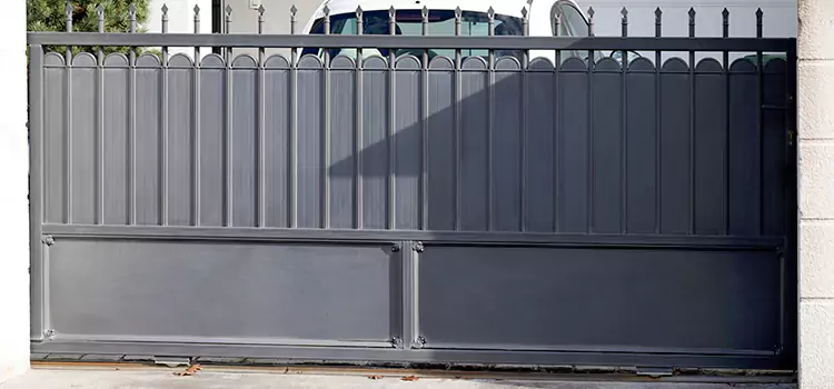 Metal Driveway Gate Installation Naugatuck